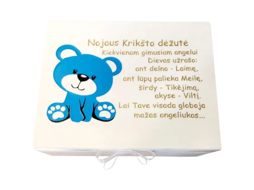 Krikštadėžė su meškučiu Nr.5