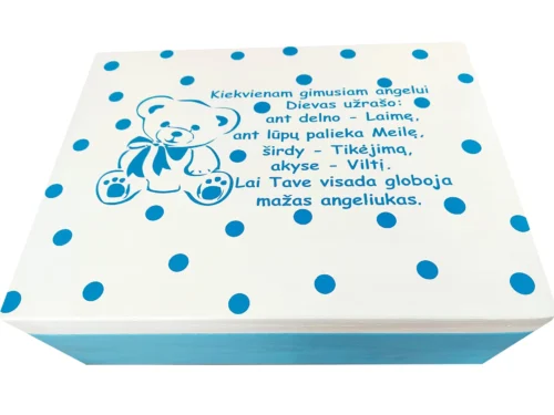 Krikštadėžė su meškučiu Nr.6