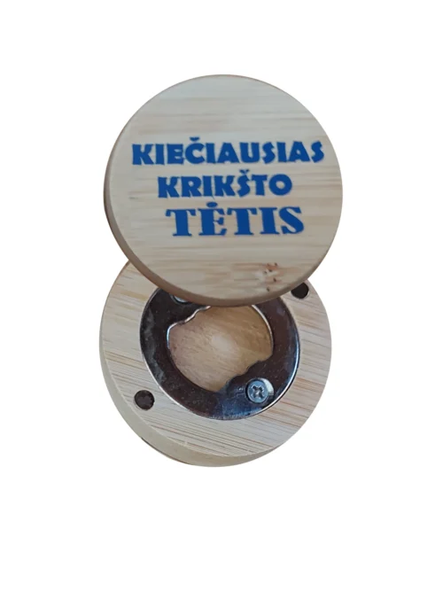 Magnetukas - atidarytuvas tėčiui Nr.2