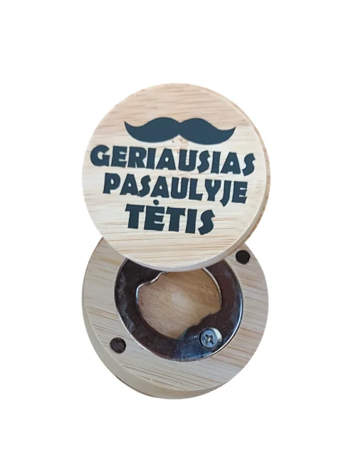 Magnetukas - atidarytuvas tėčiui Nr.4