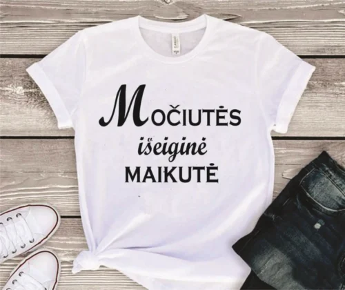 Marškinėliai močiutės išeiginė 
maikutė