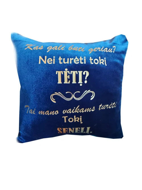 Pagalvė kas gali būti geriau, nei turėti tokį tėtį..