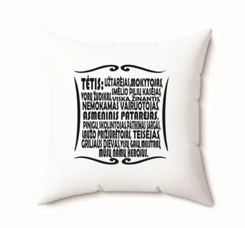 Pagalvė tėtis užtarėjas