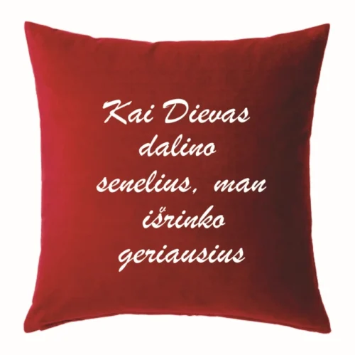 Pagalvėlė kai dievas dalino senelius...