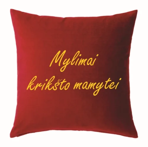 Pagalvėlė mylimai Krikšto mamytei