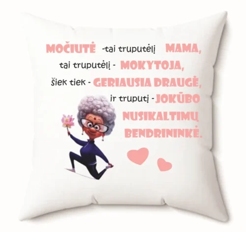 Pagalvėlė močiutė Jokūbo nusikaltimų bendrininkė