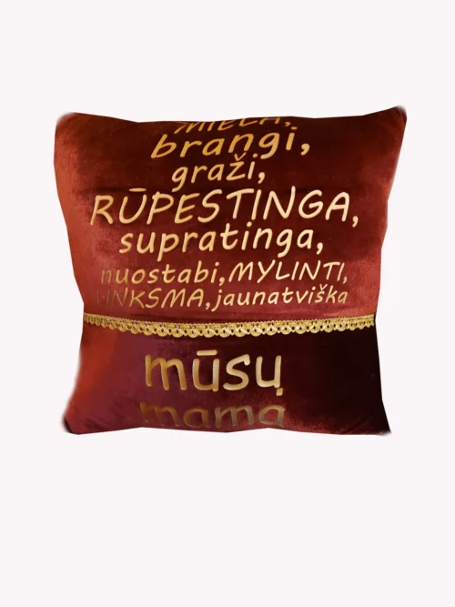 Pagalvėlė mūsų mama