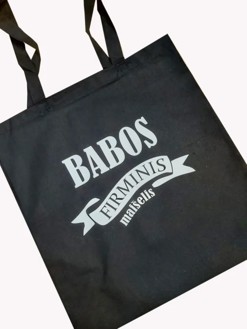 Pirkinių maišelis babos firminis