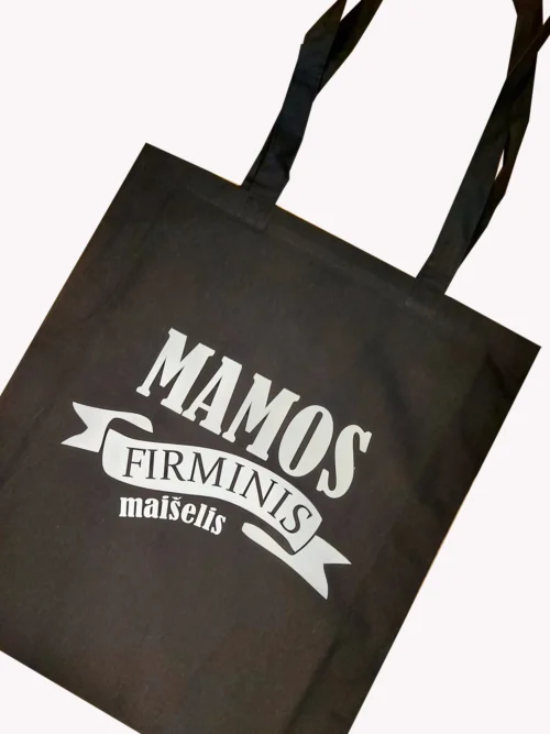 Pirkinių maišelis mamos firminis