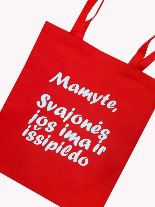 Pirkinių maišelis mamytės svajonės