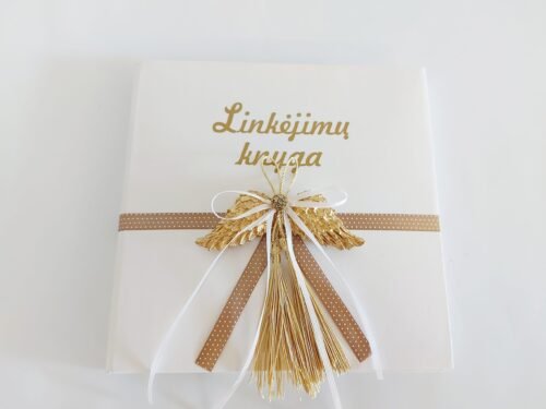 Linkėjimų knyga AUKSINIAI SPARNAI