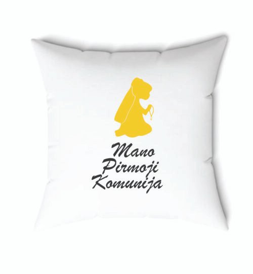 Pagalvėlė mergaitei MANO PIRMOJI KOMUNIJA
