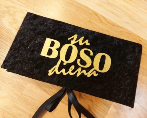 Pinigų vokelis "Su Boso diena"