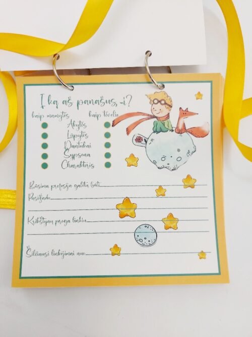 Linkėjimų knyga MAŽASIS PRINCAS - Image 3